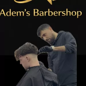 Portrait of Adem the barber