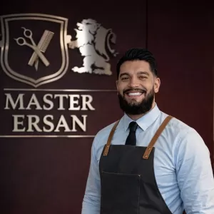 Portrait of Ersan master Barber